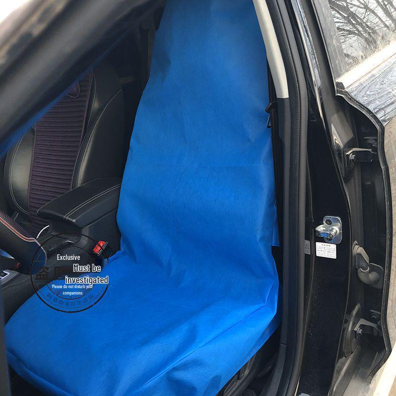 Kokusuz Non-Woven Tek Kullanımlık Araba Koltuğu Koruyucu - Leke Önleyici, Kir Önleyici, Çevre Dostu Minder Kılıfı Oto Tamiri İçin