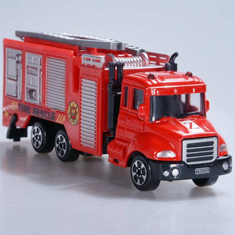 Children Simulation Alloy Car Models Mini Engineering Vehicles Metal Trucks Toys Gifts for Kids