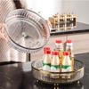 360 Multifunctional Rotating Spices Tray Seasoning Cosmetics Fruit Turntable Storage Suitable For Kitchen Cabinets And Homes