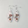 Halloween Ghost Pendant Earrings Jewelry Creative Handmade Drop Dangle Earri