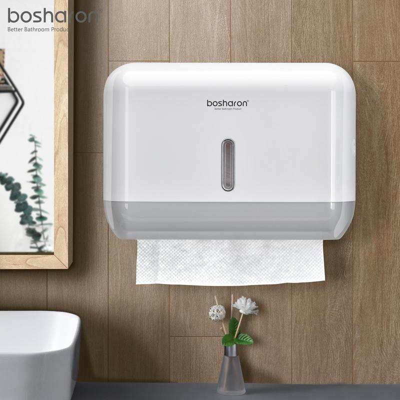 New Design Oem Bathroom Wall Mount Plastic Hand Toilet Paper Dispenser Holder Tissue Paper Towel Dispenser Hand Towel Dispenser