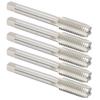 5pcs Professional High Speed Steel Screw Tap Straight Flute Thread Taps Set Accessory M12