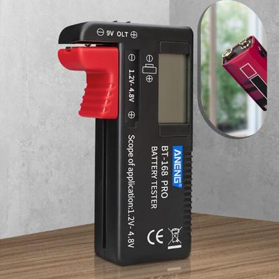 1pcs Digital Battery Capacity Volt Tester Check Battery Voltage Current Meter Tester