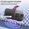 New Wireless Mattress Vacuum Cleaner Cordless Handheld UV-C Bed Dust Remover Indepth Cleaning Sofa Specialist 12Kpa Powerful Suction