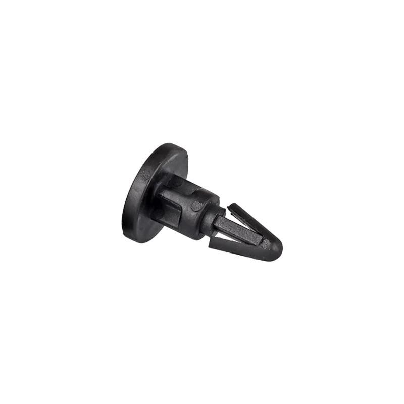 Natural Color PC Board Spacer Plug, Aircraft Insulating, 4-8mm, Push-in, Flat-bottom, Fits PCB Hole 3.2-3.5mm
