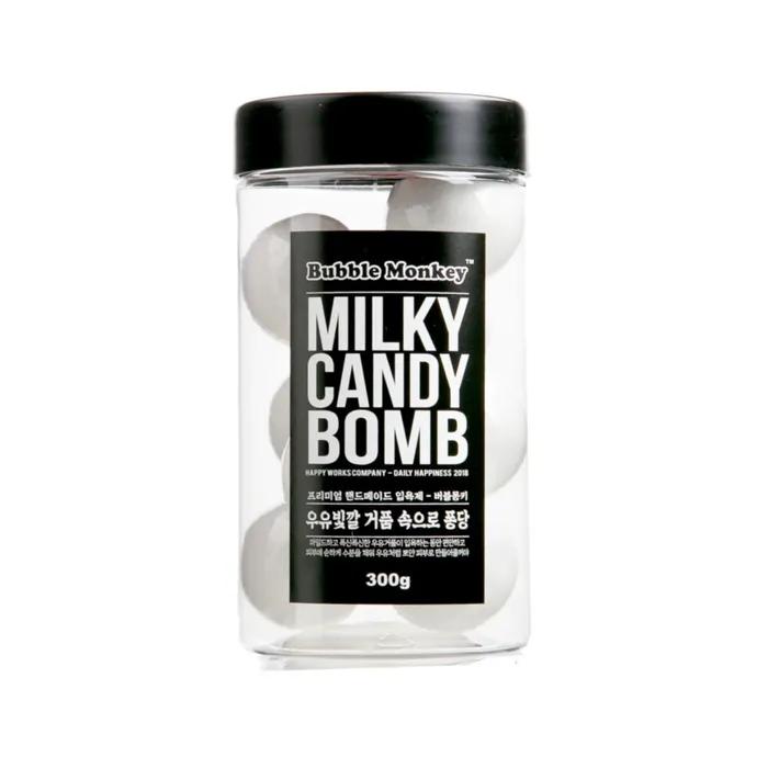 

Bubble Monkey Молочная Конфета Бомба Пена для Ванны Бомбочка для Ванны 30г x 10шт