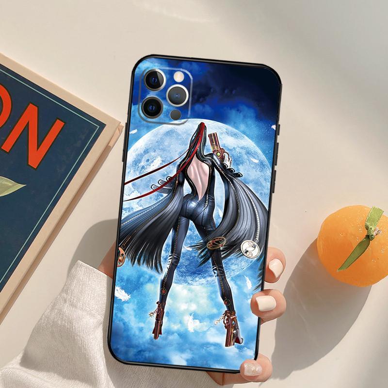 iPhone15ProMax Mobile Phone Case, Hunting Angel and Witch Mobile Phone Case, Painted Anti-drop for Anti-drop.