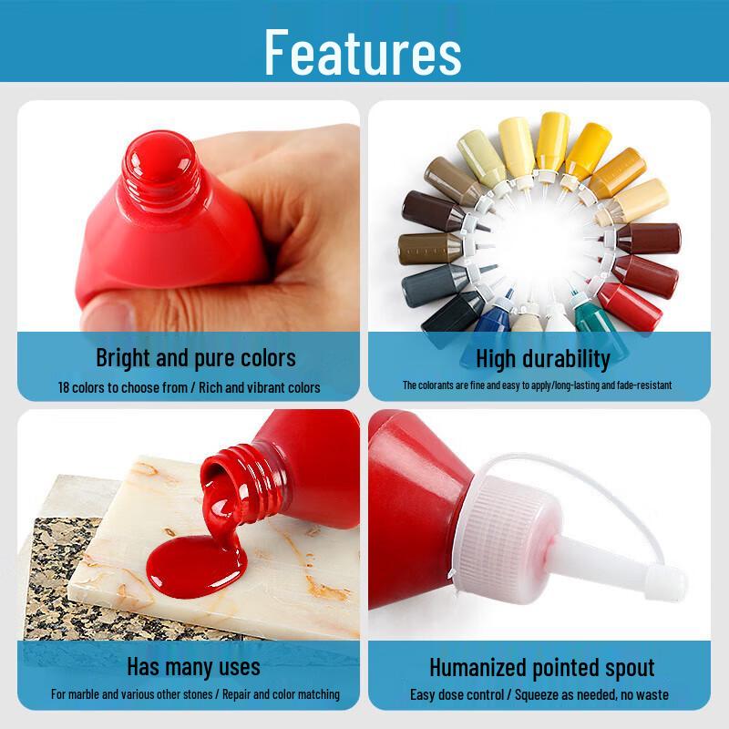 Marble Glue Colorant for Stone Repair