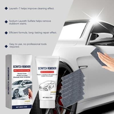 Panno anti-scintille Nano, pasta per la riparazione dei graffi dell'auto, facile da usare, con nano