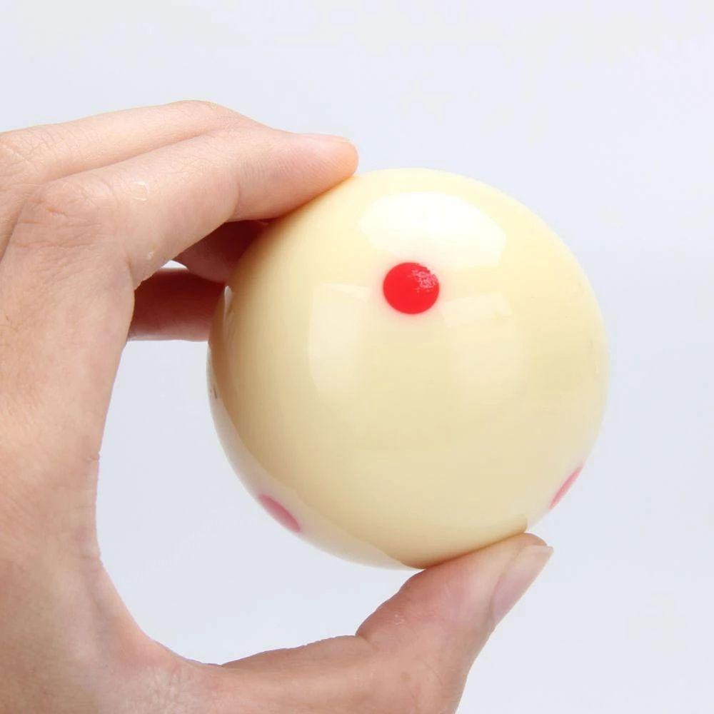 

Accessories 6 Dots Practice 57.2mm Red Billiard Cue Ball Billiard Ball Training Cue Ball Cue Ball