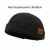 Brimless Melon Skin Hat Hip Hop Beanie Hat Casual Sun Hat  Spring and Summer