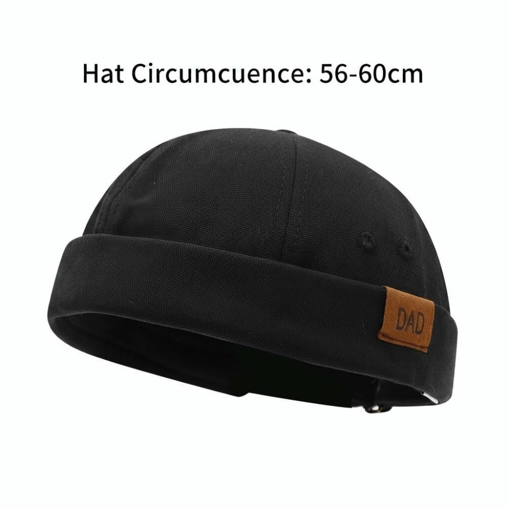Brimless Melon Skin Hat Hip Hop Beanie Hat Casual Sun Hat Spring and Summer