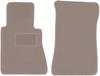 Beige Front Floor Mats For: Mercedes W116S Sedan (1972-1980)