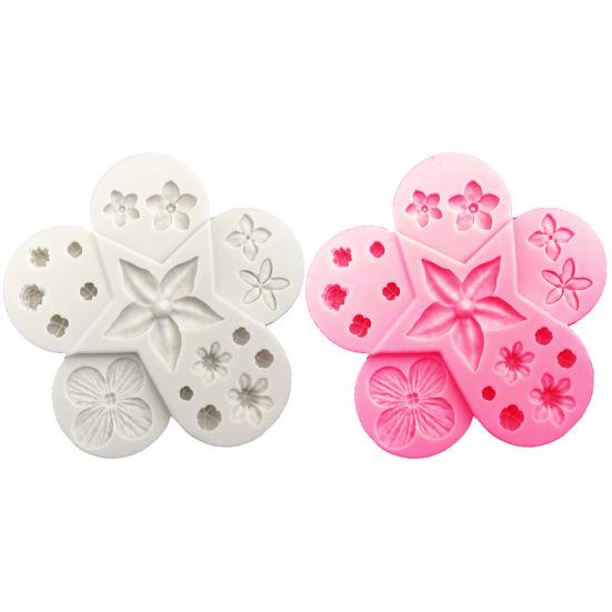 Flower Leaf Baking Cake Mold Kitchen Pastry Fondant Chocolate Decorative Tool
