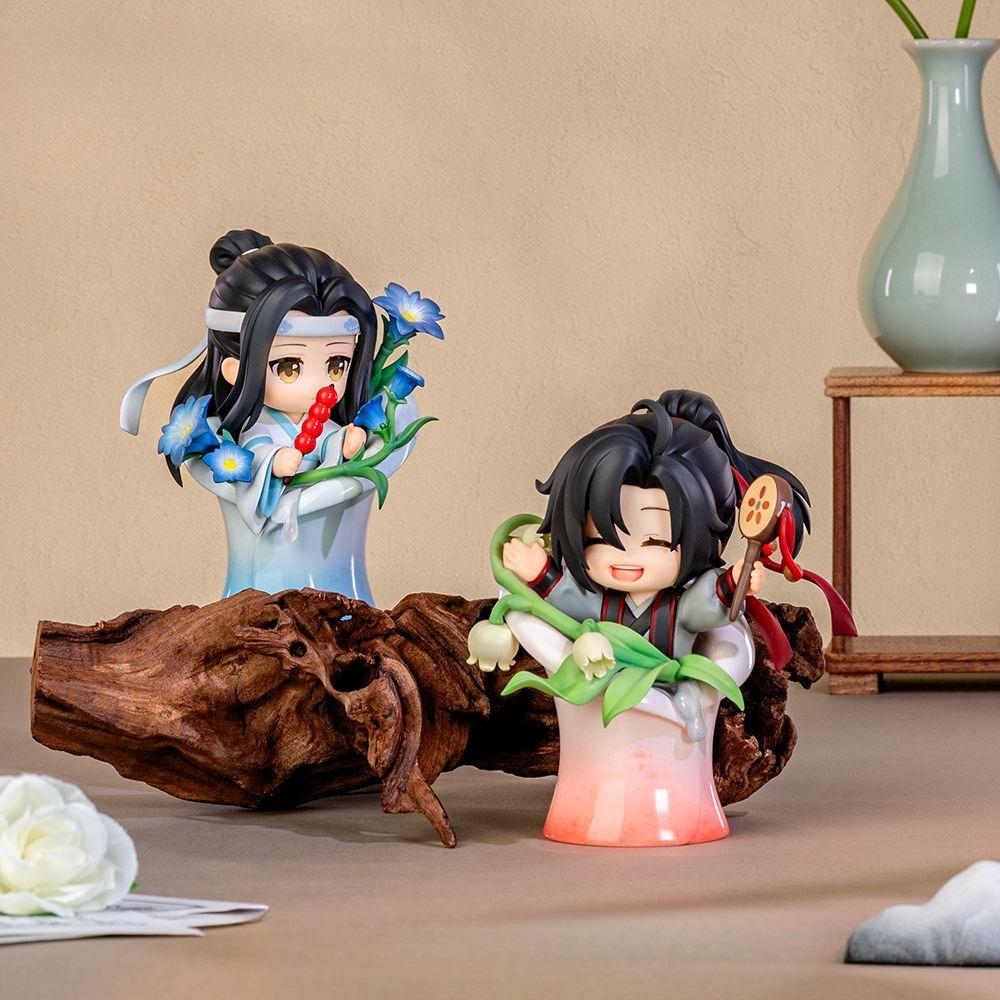 In stock  Porcelain Flower Rhyme Series Blind Box - Cute Anime Character Collection Toy Wei Wu Xian Lan Gift For Fans