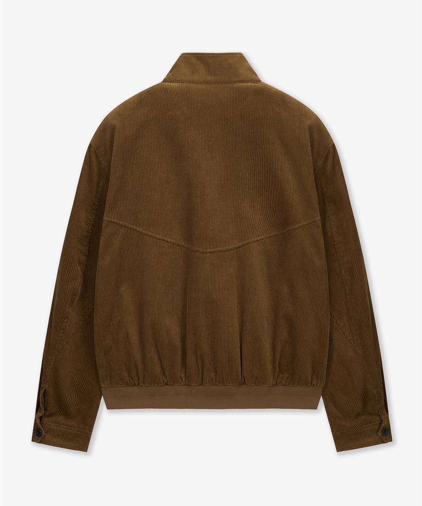 Tngt Corduroy Harrington Jumper (Khaki Brown) Tnju6E101W2