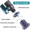 3/4inch Rain Bucket Faucet Garden Supplies PVC Garden Diverter Water Container Faucet Hose Adapter Garden Diverter