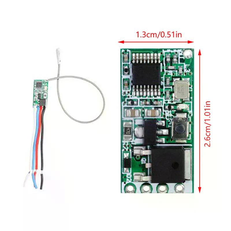433mhz DC 3.6V 5V 9V 12V 24V 1 Kanallı Mini Röle Kablosuz RF Uzaktan Kumanda Anahtarı LED Lamba Kontrol Cihazı Mikro Alıcı Verici Kendin Yap