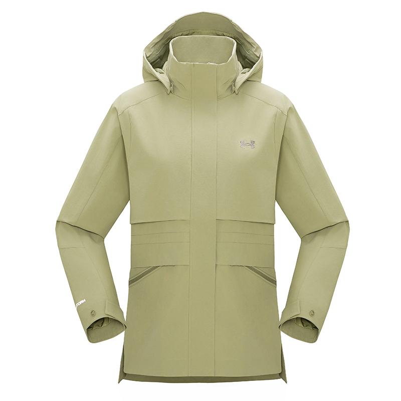 

Under Armour Storm Urban Outdoor Series Windproof Breathable Casual Long Sleeve Jacket Women jackets Moss-Green 14323215-0014 XS