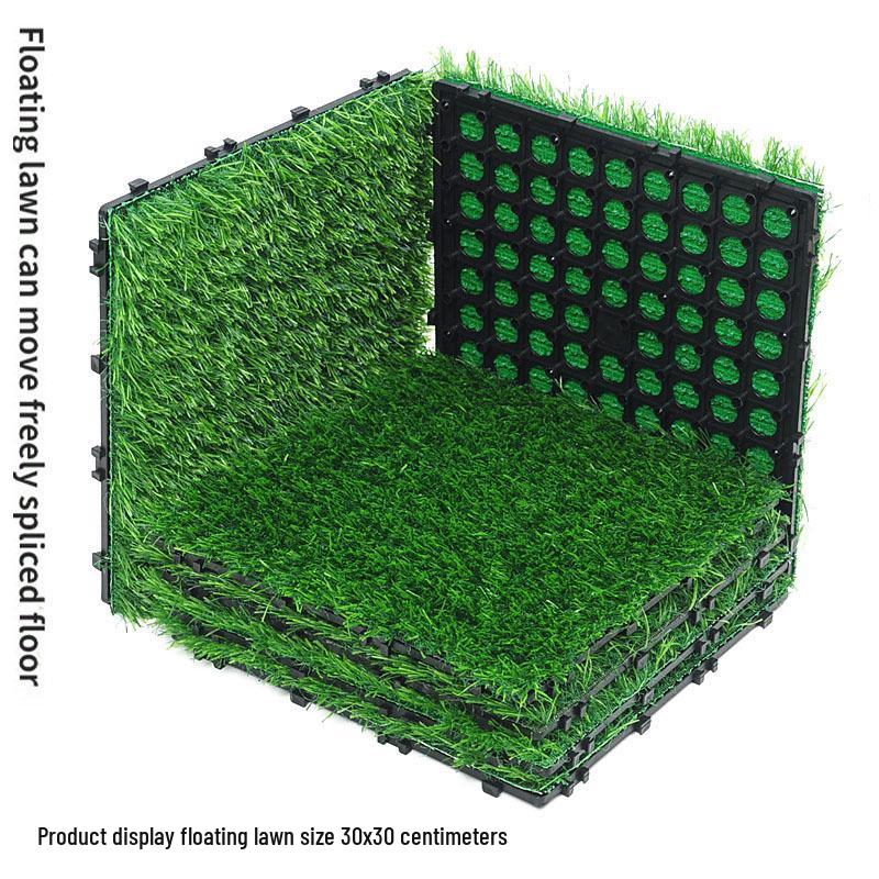 DIY Movable Artificial Turf for Garden, Balcony, and Outdoor Decor