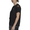 Adidas Aeroready Womens Running Series Training Moisture-Wicking Crew Neck Short Sleeve T-Shirt Women Tops Black GD4542
