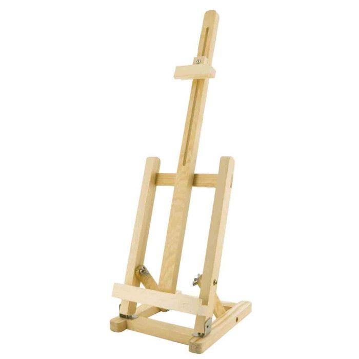 Chevalet d'atelier en bois 44x13 cm