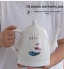Ceramic Electric Kettle with Auto Power-Off, Large Capacity for Brewing Tea At Home