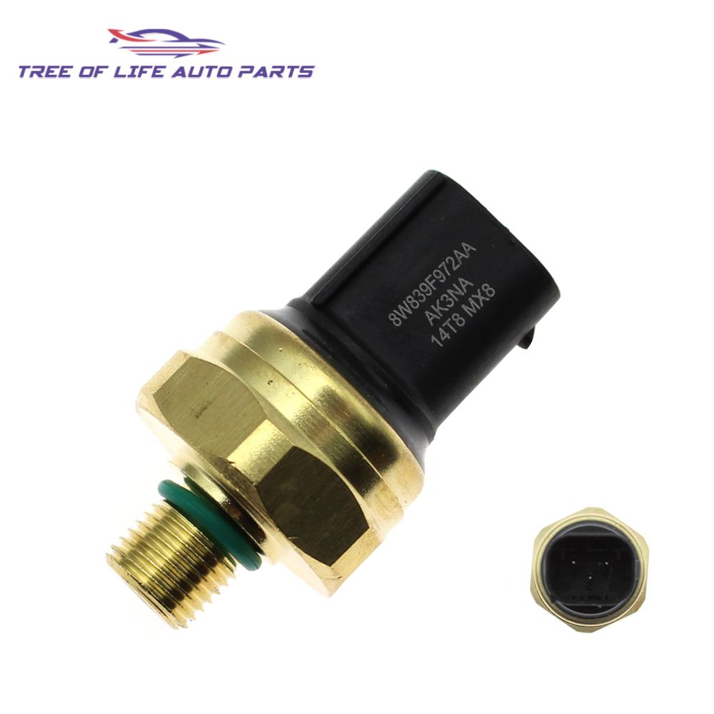 8W839F972AA Brandstofrail Druksensor Zender Voor Ford Focus Escape Explorer 2.0L Ecoboost 8W83-9F972-AA BM5Z-9F972-A BM5Z9F972A