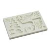 Christmas Reindeer & Snowflake Silicone Mold for Cake Decoration & DIY Baking