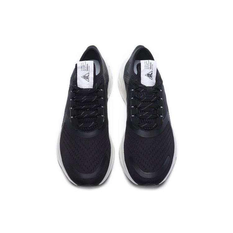 new LiNing Arashi Shock Absorbing, Non Slip, Wear Resistant, Breathable And Lightweight Low Top Running Shoes Men's Black