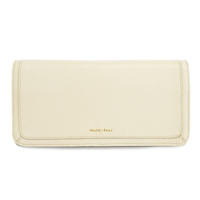 

Marie Claire Button-Closed Flap Long Wallet 88647 (Beige (40))
