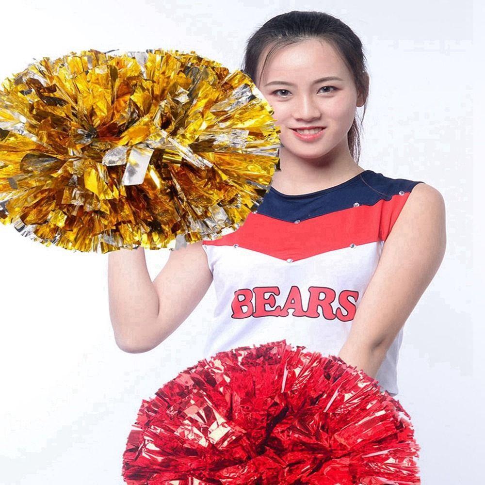 Flower Dance Party Decorator Cheerleading Cheering Ball Cheerleader Pom Poms Club Sport Supplies