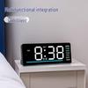 INS Personality LED Large Screen Bedside Alarm Clock - Simple, Fashionable, and Colorful 0725