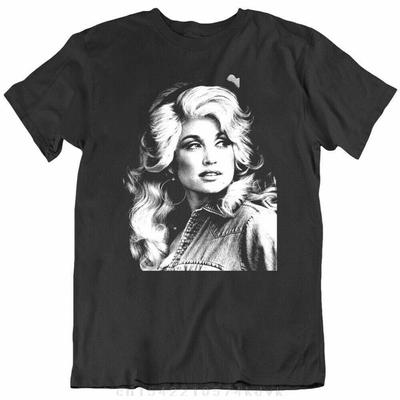 Dolly Parton Country Music Tshirt Summer Fashion Funny High Quality Printing Casual Oneck Short Sleeve Tee