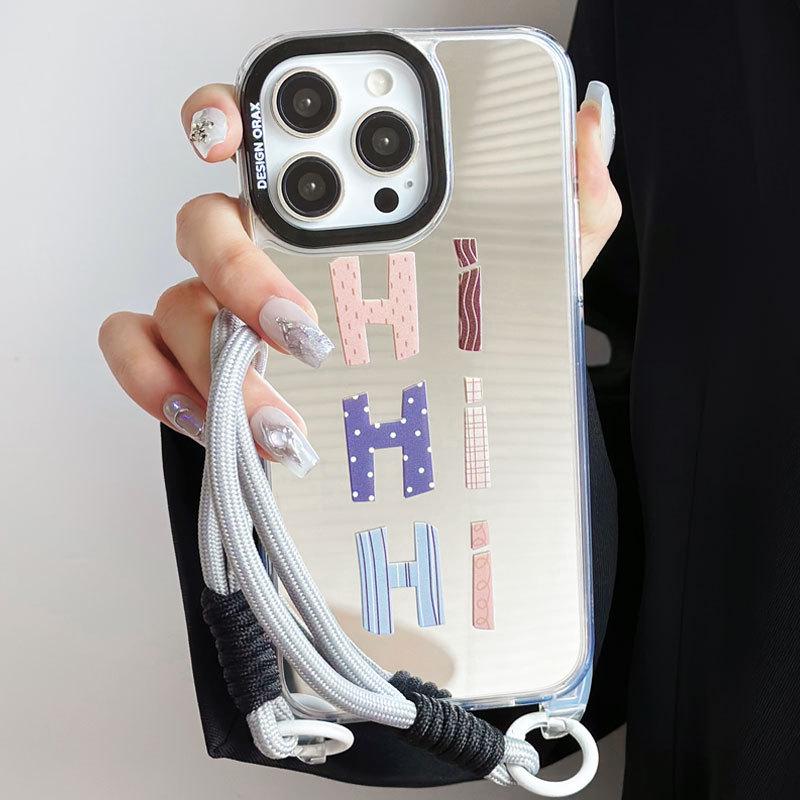 

Зеркальный чехол Zhitai для iPhone 12/13/14/15 Pro Max (с талрепом) iPhone 16 Pro Max