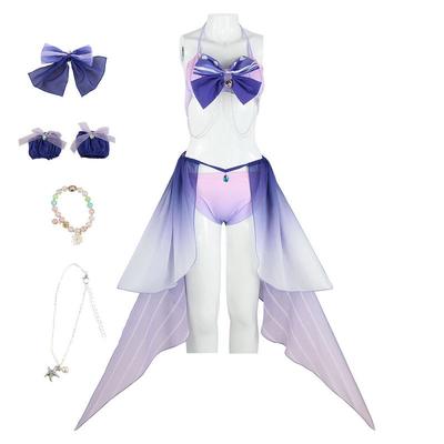 Genshin Impact Sangonomiya Kokomi Swimsuit Cosplay Costume Sexy Women's Cosplay Swimwear Anime Role-Playing Outfit In Stock