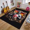 Cross Templars Knight Polyester Carpet, Soft Indoor Mat for Office Chair, Living Room, Computer Desk - Decorative Home Office Rug Design