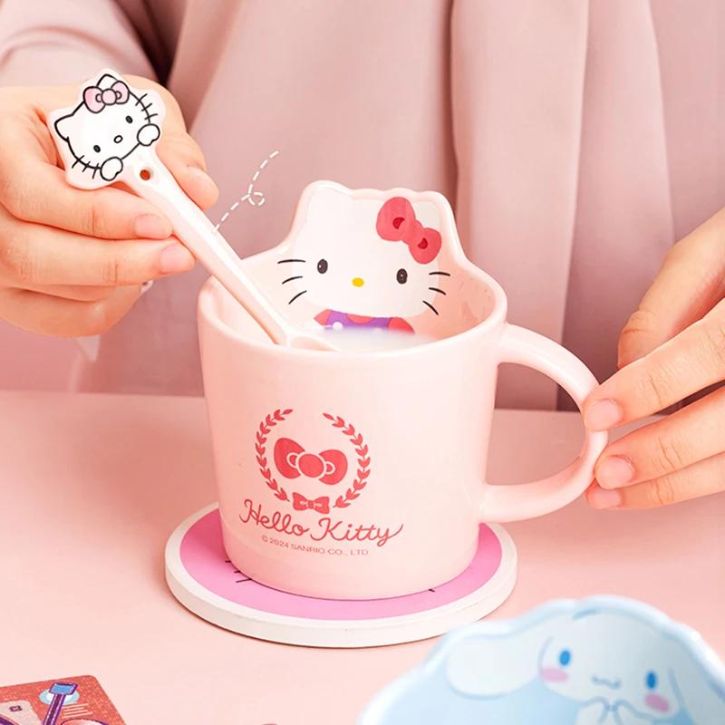 Pour Tasse à Café en Céramique Sanrio Design 3D Tasse Petit Déjeuner Motif Mignon Pochacco Kuromi Mug à Lait Petit Déjeuner Maison Verrerie de Bureau