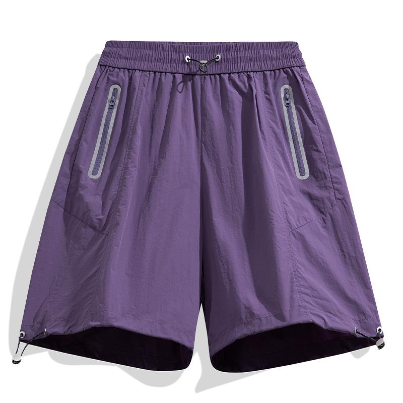 Nylonové pracovní šortky Pánské letní ležérní volné Pánské pětikvartální kalhoty