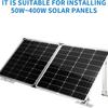 15-30 Degree Tilt Solar Panel Mount Bracket Racking for RV Marine Roof Flat Surface Power System