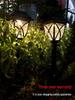Waterproof Solar Lawn Lights - Garden, Courtyard & Yard Decoration