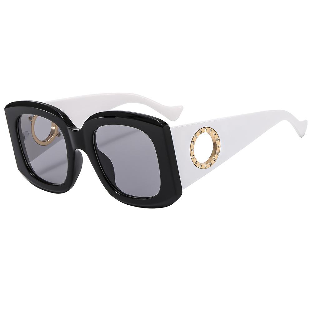 New Oversized Square Sunglasses Women Men Vintage Designer UV400 Luxury Brand Fashion Shades Unisex