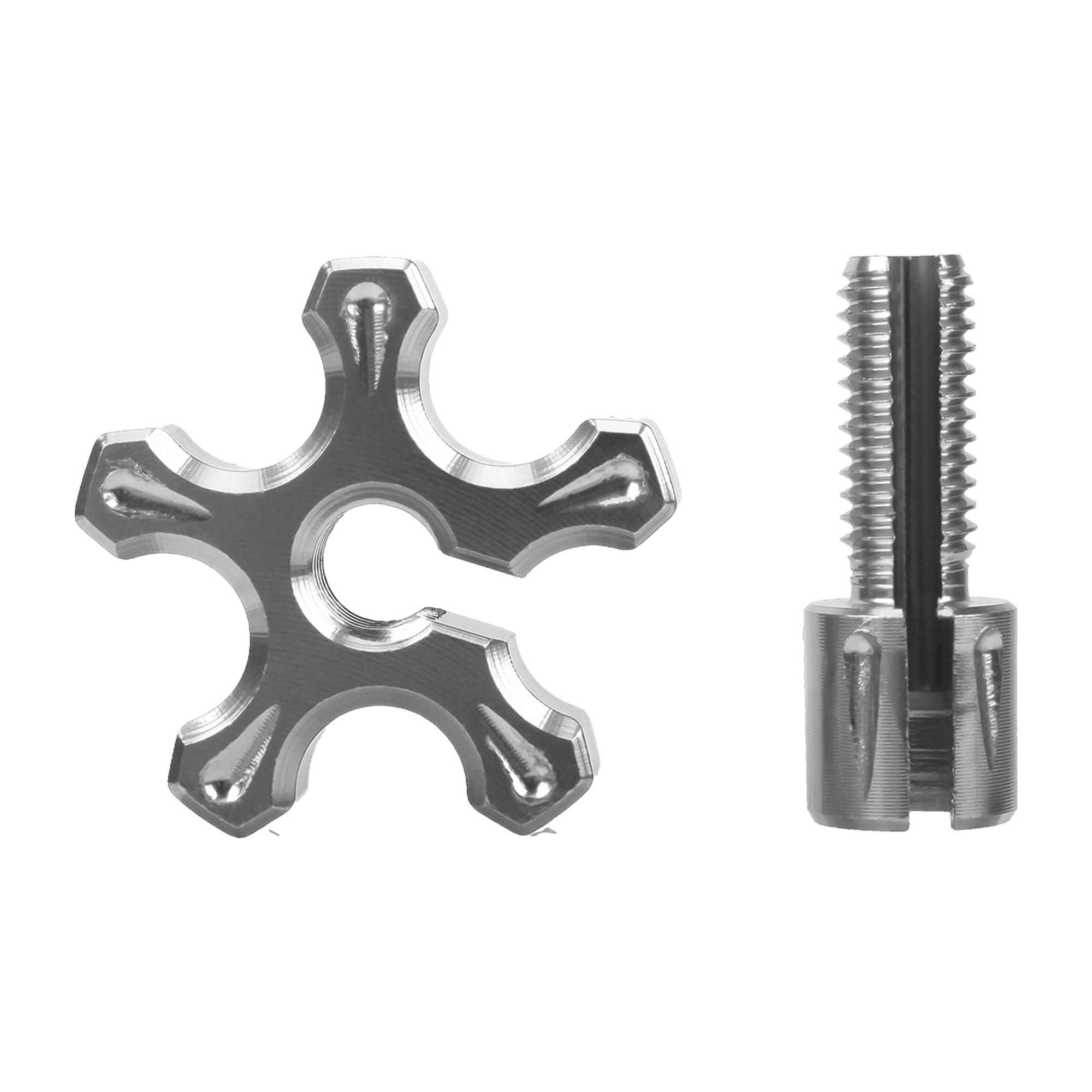 

Motocross Brake Clutch Levers Cable Wire Adjuster Screw Aluminum Machine ATV UTV Sport Bike Motorcycle Universal Accessories срібний