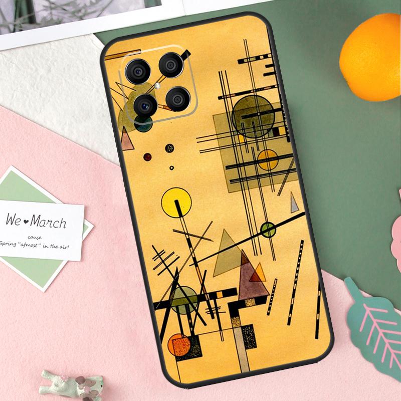 Wassily Kandinsky Abstract Artistic Case For Honor 90 50 70 Lite X9b X9a X8b X8a X8 X9 X9c Honor 200 Pro Magic 7 5 6 Lite Cover