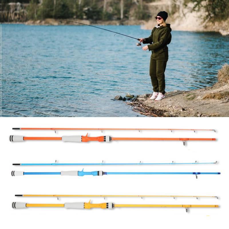 Hard Hanwang Carbon Fiber Fishing Rod Portable Long-range Casting Suitable For Multiple Water Environments