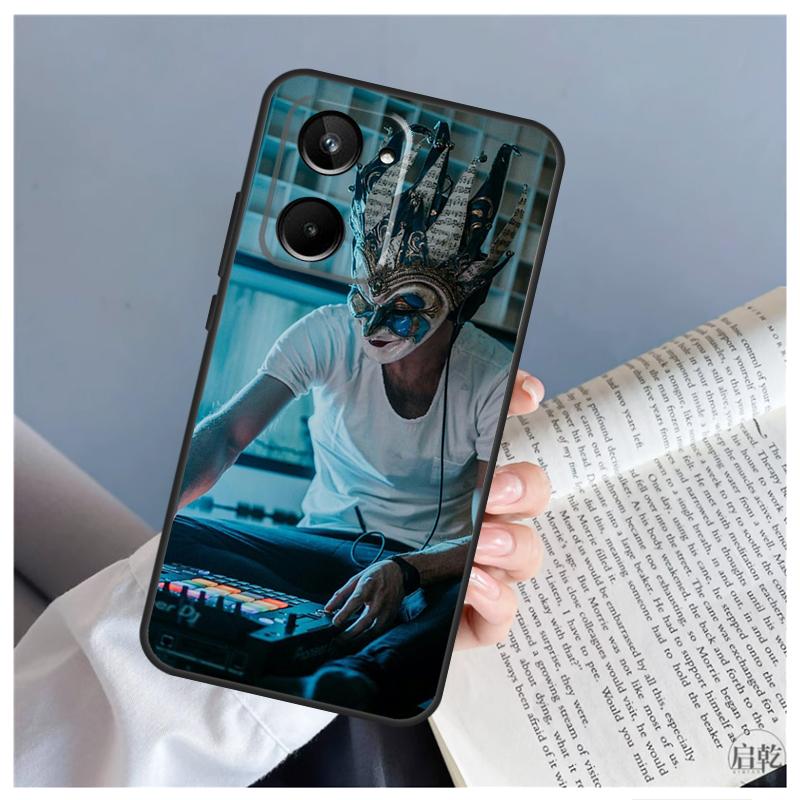 DJ Boris Brejcha Case For Realme C55 C67 C53 C51 C35 C33 C31 C30 C25s C21Y GT Neo 5 GT5 9 10 11 12 Pro Plus