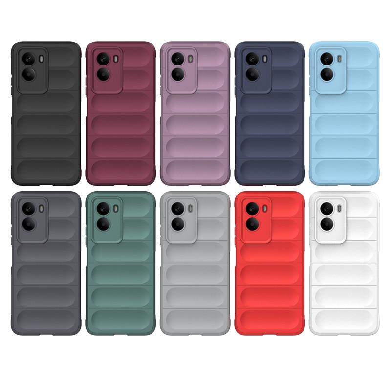 For Xiaomi Poco M7 4G Case Xiaomi Poco M7 4G Cover Funda Shockproof Anti-fingerprint TPU Silicone Protective Phone Back Cover