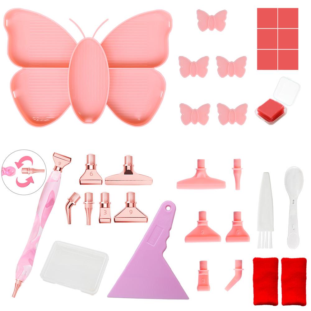 DIY Butterfly Diamond Painting Funnel and Drill Tool Set
