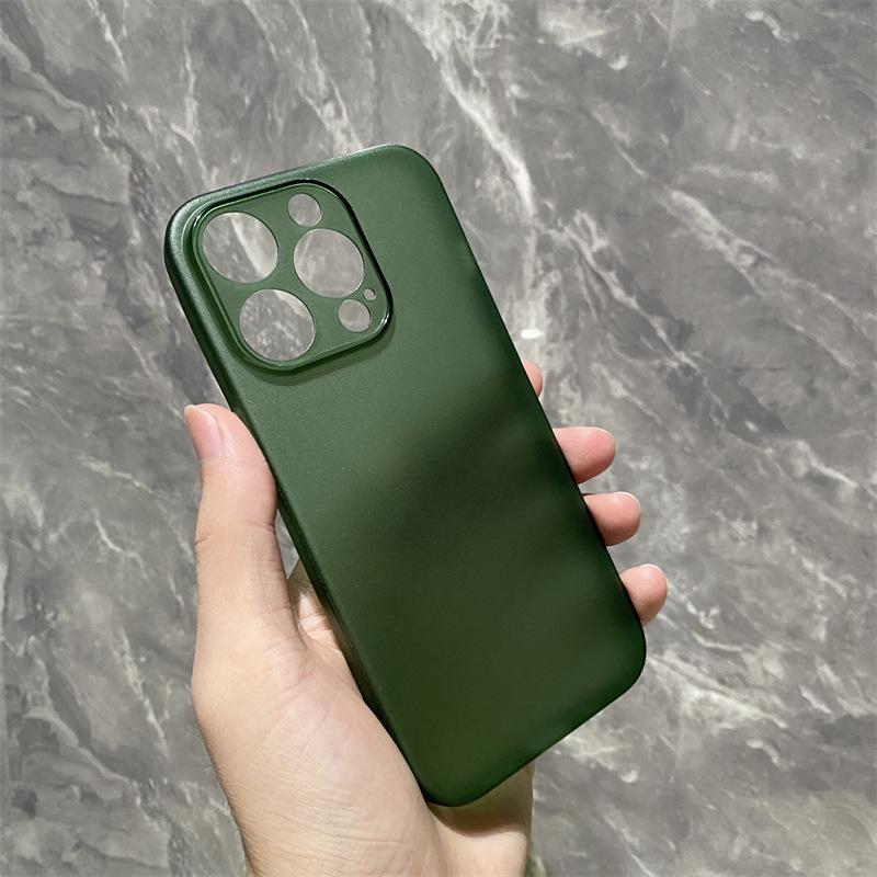 Ultra-thin Protective Frosted Case for iPhone 15 Pro Max - Soft Shell, Bare Metal Feel