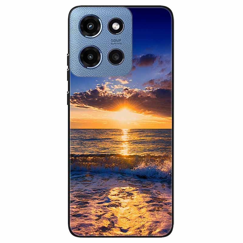 Phone Cases for Moto G 2025 5G Case Flowers Printing Silicone TPU Soft Covers for Motorola Moto G 2025 Back Shell For Moto G 5G
